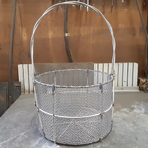 ステンレス製カゴの製作 修理 ニッカル商工