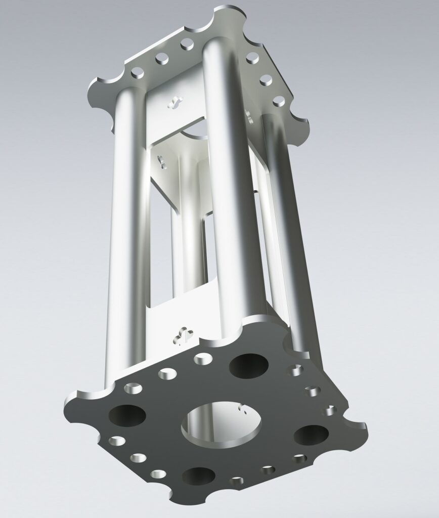 アルミ四角支柱